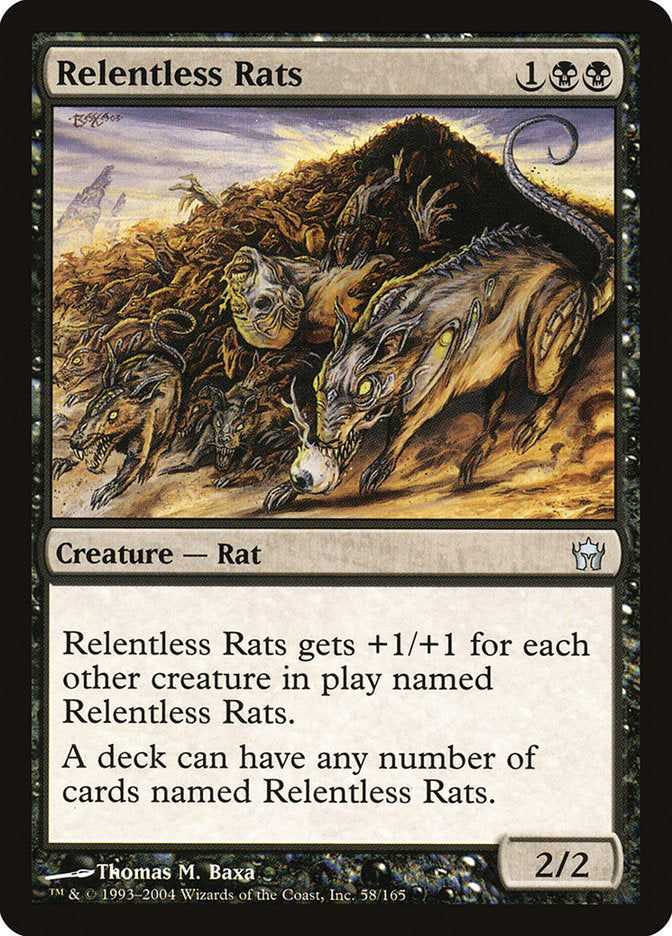 Relentless Rats - [Foil] Fifth Dawn (5DN)