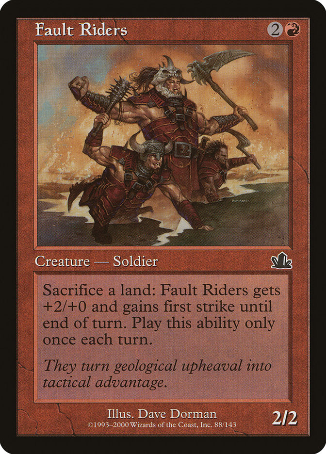 Fault Riders - [Foil] Prophecy (PCY)