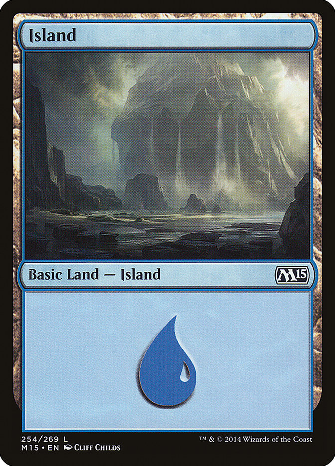 Island (254) - [Foil] Magic 2015 (M15)