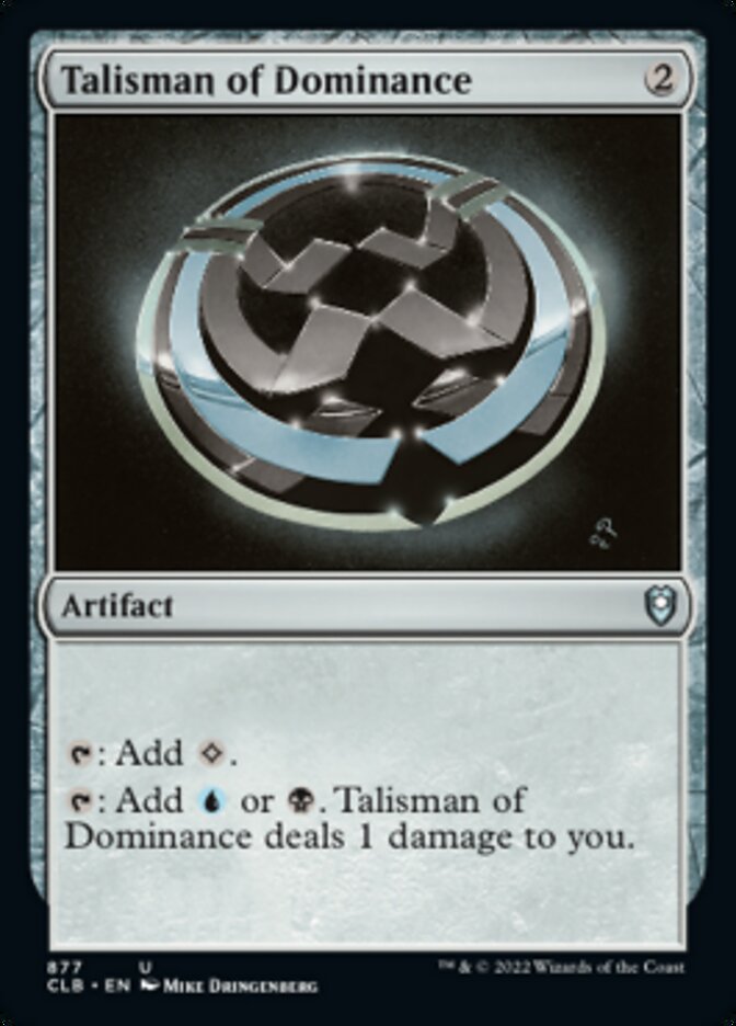 Talisman of Dominance - Commander Legends: Battle for Baldur's Gate (CLB)