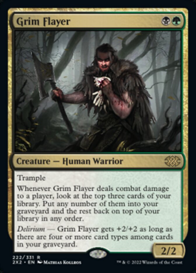 Grim Flayer - [Foil] Double Masters 2022 (2X2)