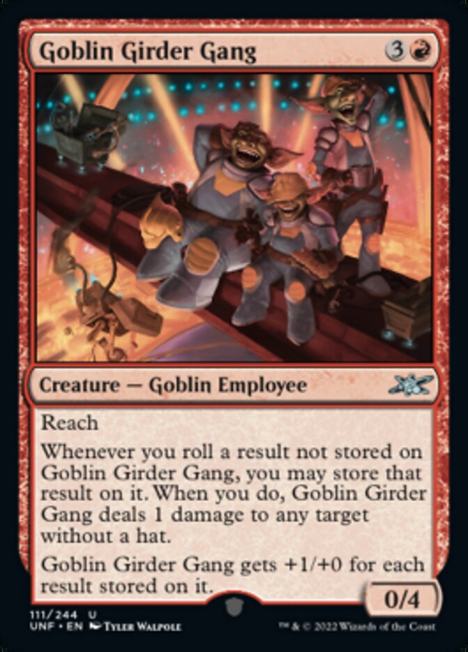 Goblin Girder Gang - [Foil] Unfinity (UNF)