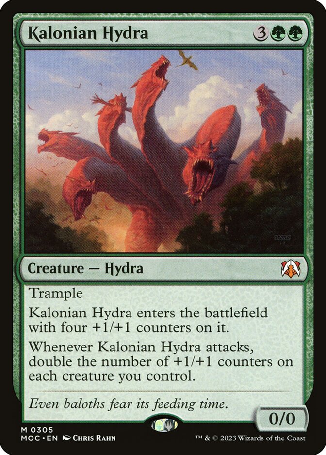 Kalonian Hydra - March of the Machine Commander (MOC)