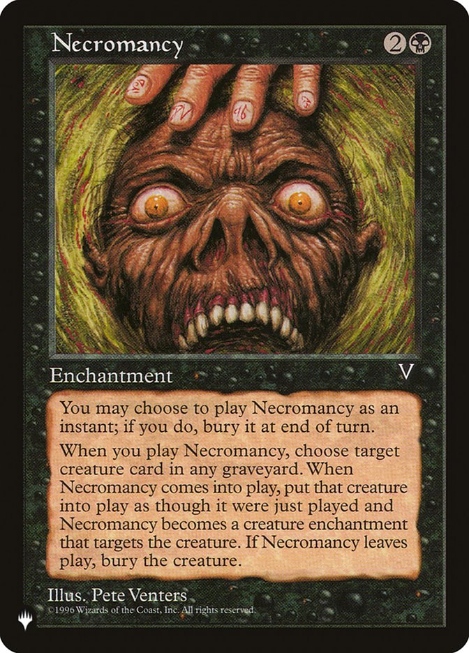 Necromancy - [Retro Frame] The List (PLIST)