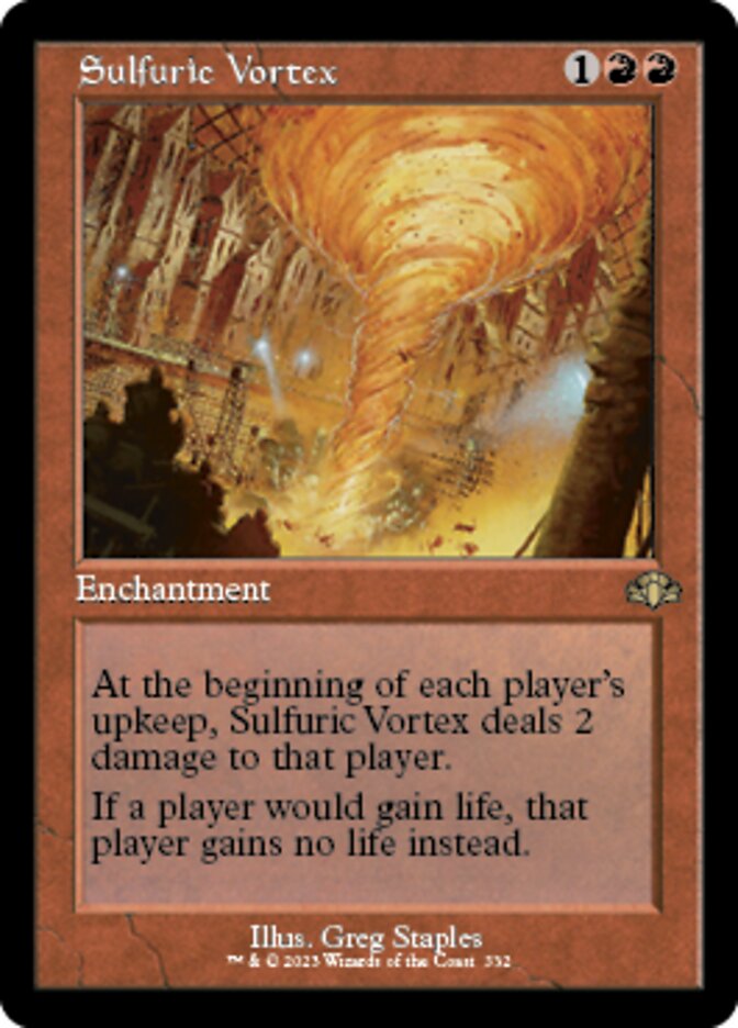 Sulfuric Vortex - [Foil, Retro Frame] Dominaria Remastered (DMR)