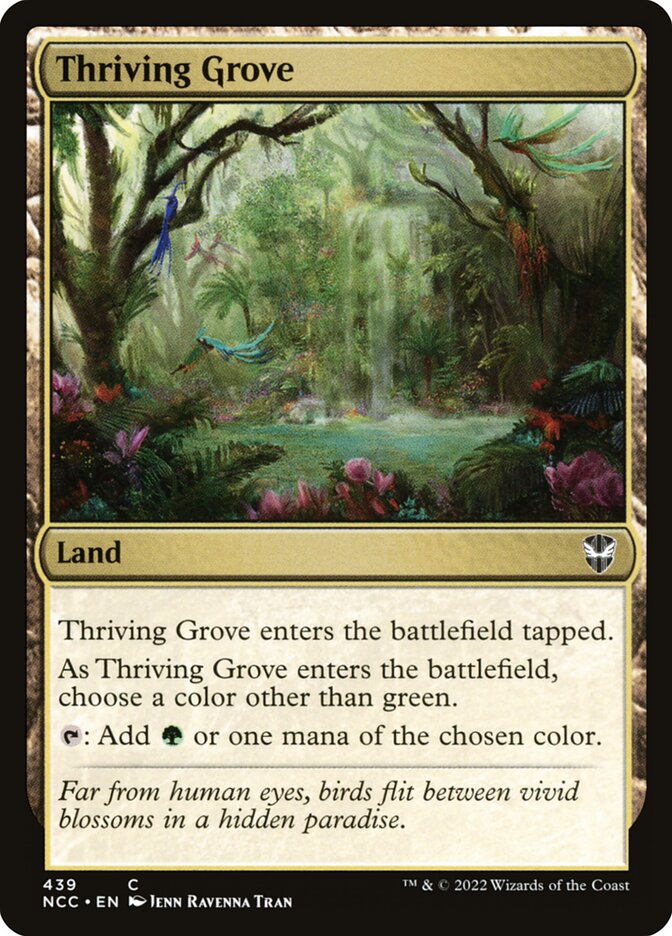 Thriving Grove - [Foil] New Capenna Commander (NCC)