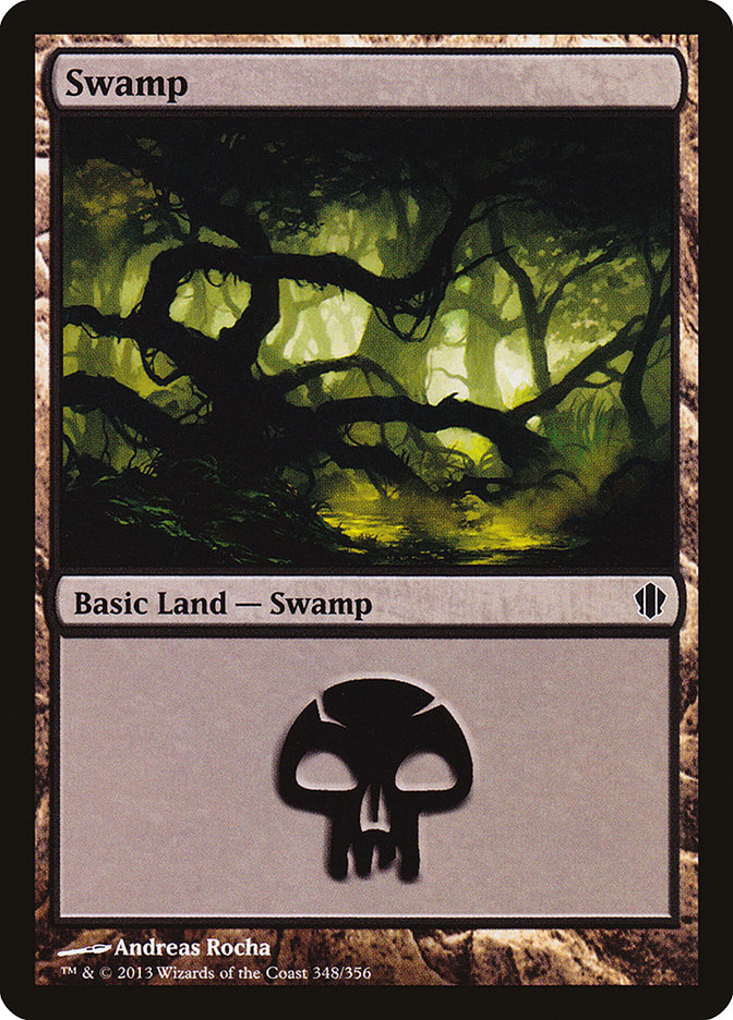 Swamp (348) - Commander 2013 (C13)