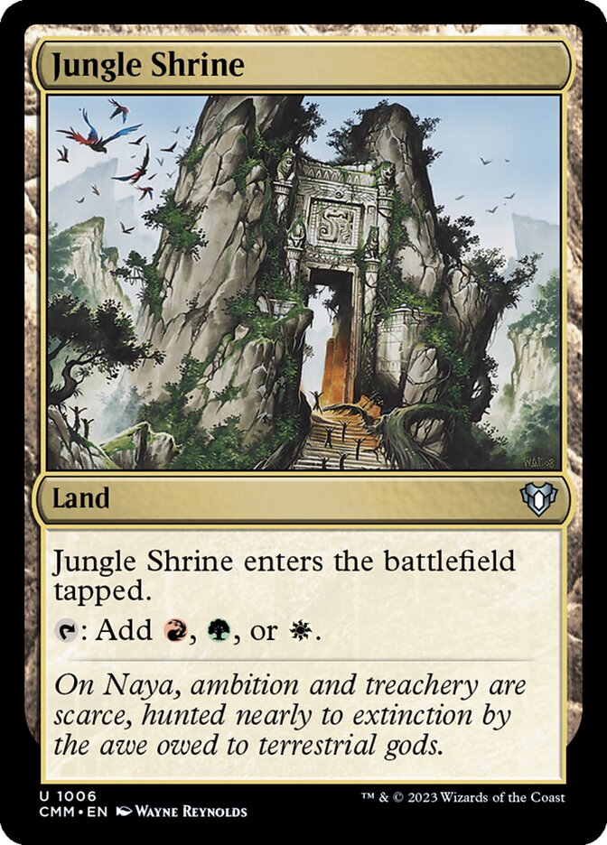 Jungle Shrine - [Foil] Commander Masters (CMM)