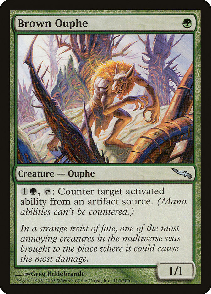 Brown Ouphe - [Foil] Mirrodin (MRD)