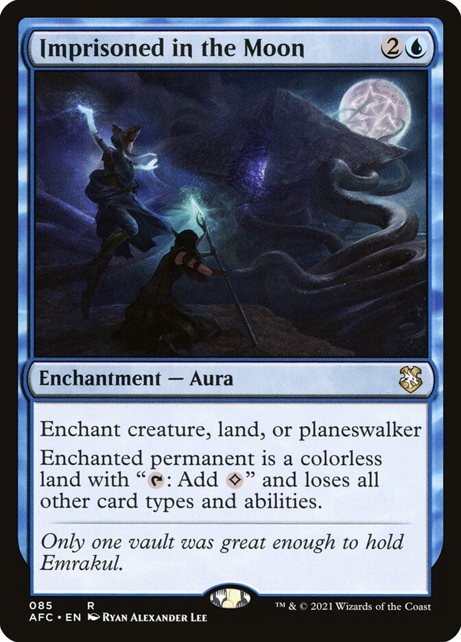 Imprisoned in the Moon - Forgotten Realms Commander (AFC)