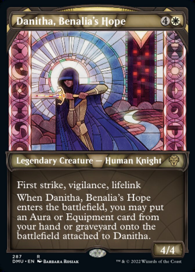 Danitha, Benalia's Hope - [Foil, Showcase] Dominaria United (DMU)