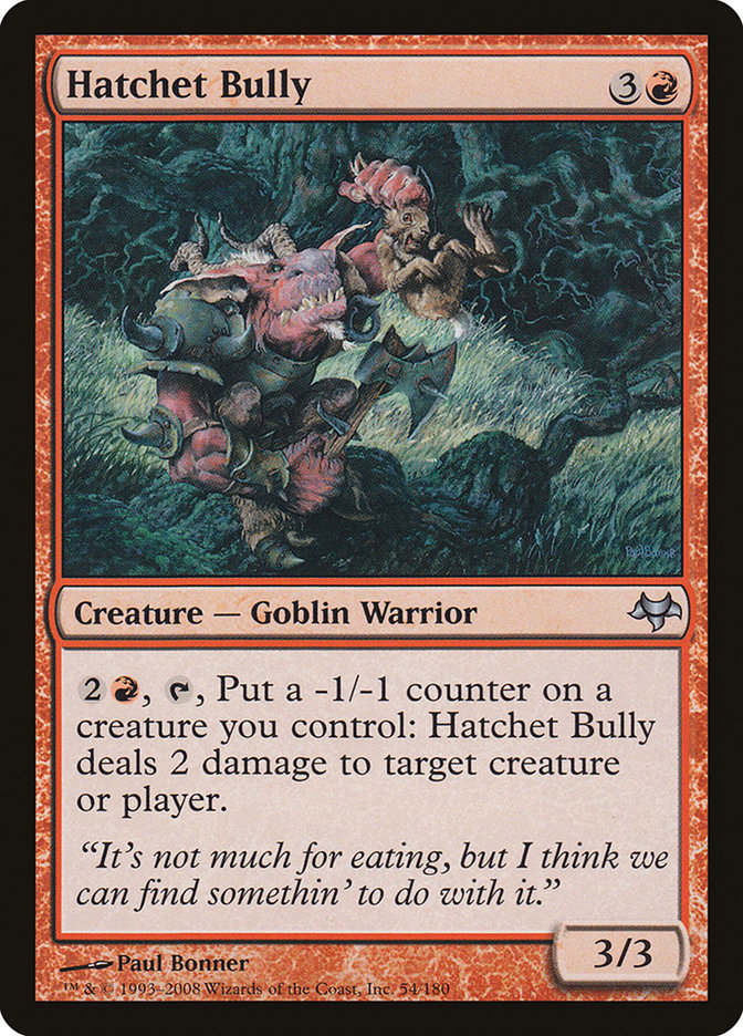 Hatchet Bully - [Foil] Eventide (EVE)