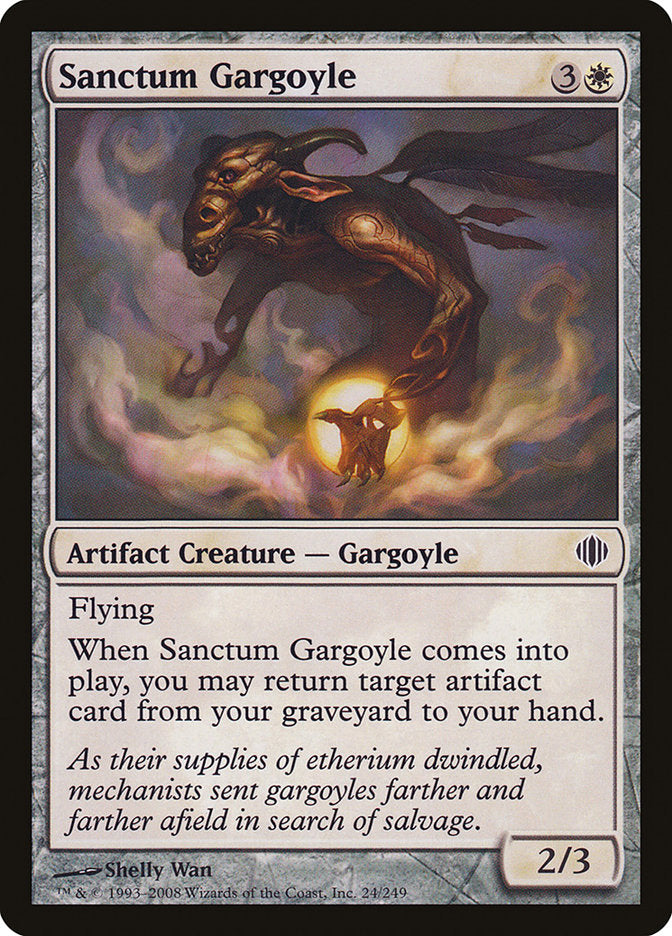 Sanctum Gargoyle - [Foil] Shards of Alara (ALA)