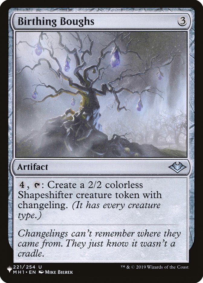 Birthing Boughs - [Foil] The List (PLIST)
