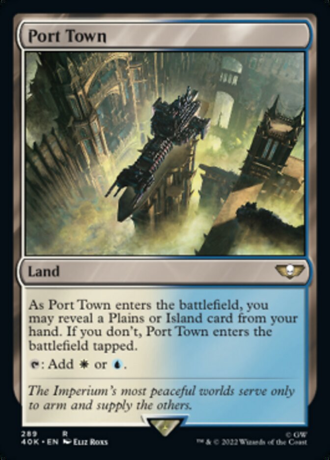 Port Town - [Surge Foil] Warhammer 40,000 Commander (40K)