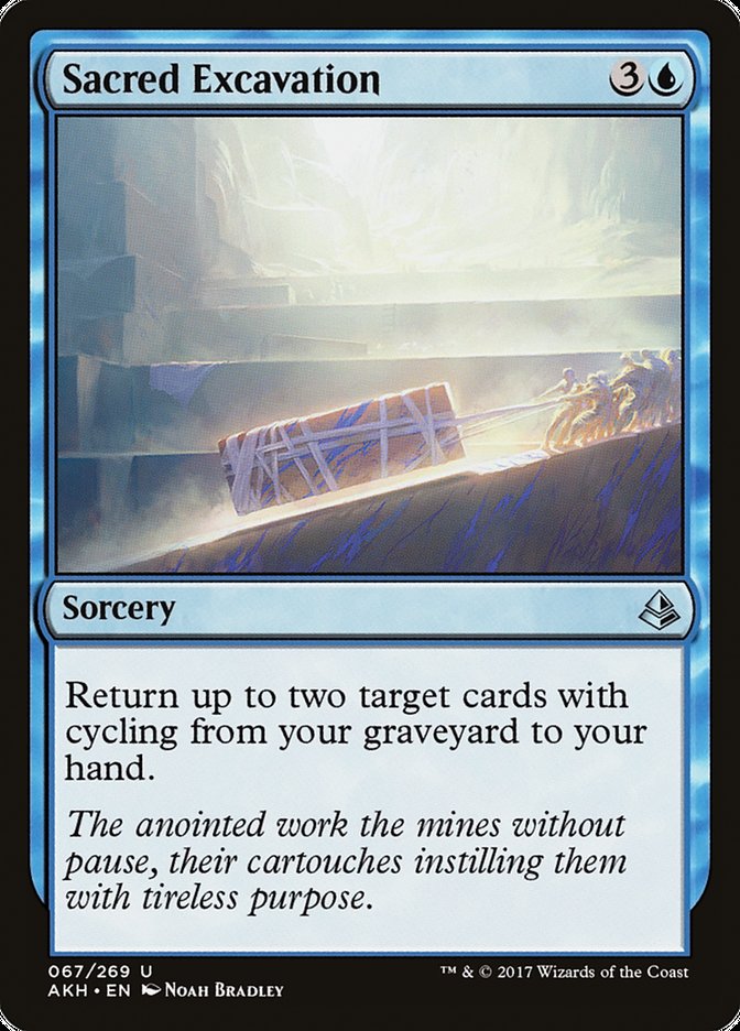 Sacred Excavation - Amonkhet (AKH)