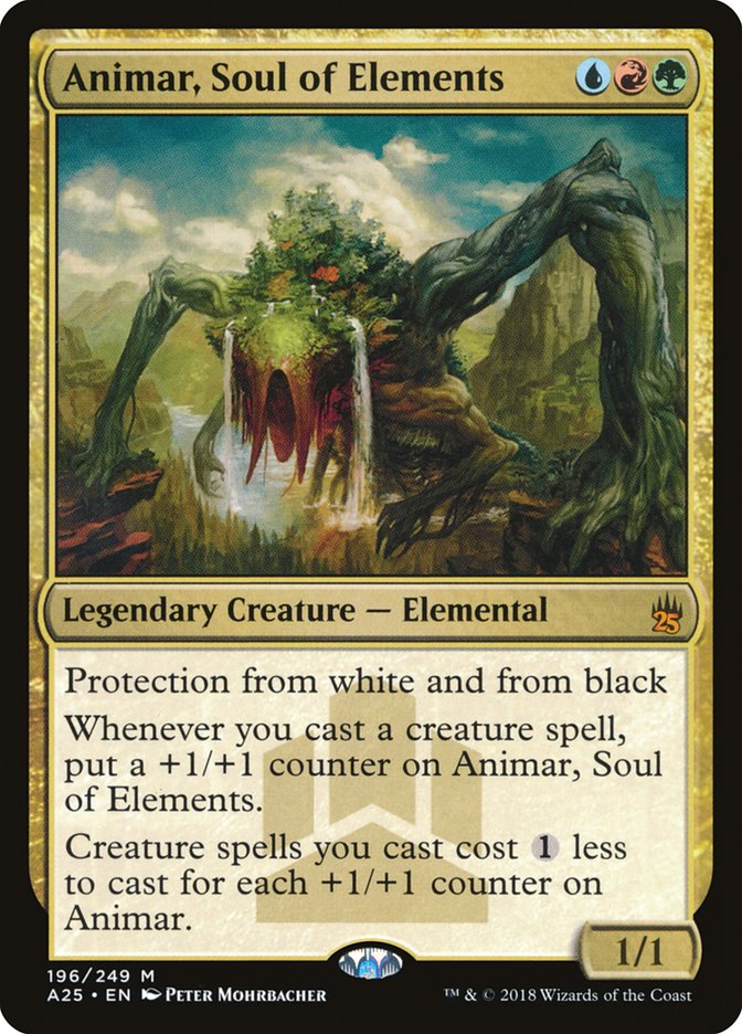 Animar, Soul of Elements - [Foil] Masters 25 (A25)