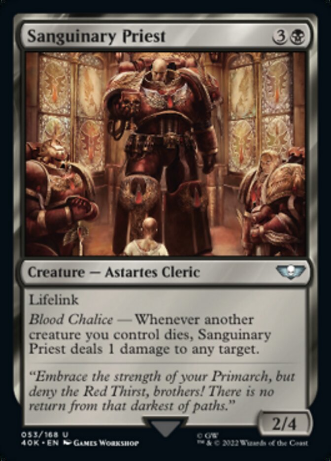 Sanguinary Priest - [Surge Foil] Warhammer 40,000 Commander (40K)