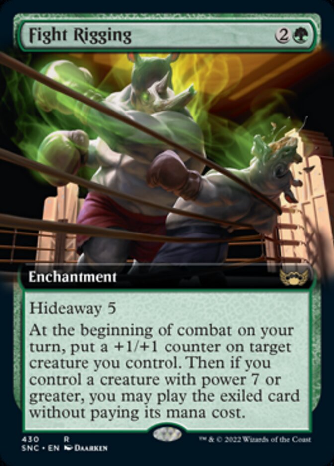 Fight Rigging - [Foil, Extended Art] Streets of New Capenna (SNC)