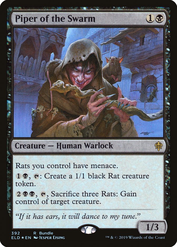 Piper of the Swarm - [Foil, Promo] Throne of Eldraine (ELD)