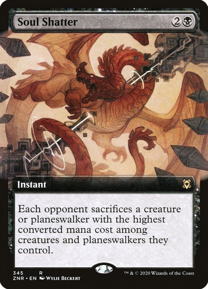 Soul Shatter - [Extended Art] Zendikar Rising (ZNR)