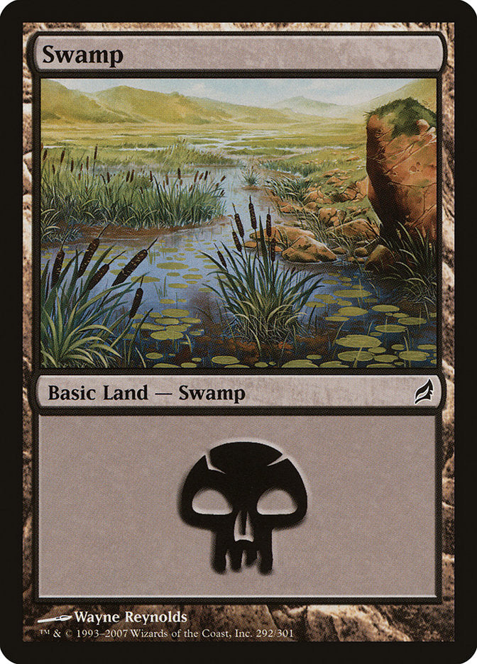 Swamp (292) - [Foil] Lorwyn (LRW)