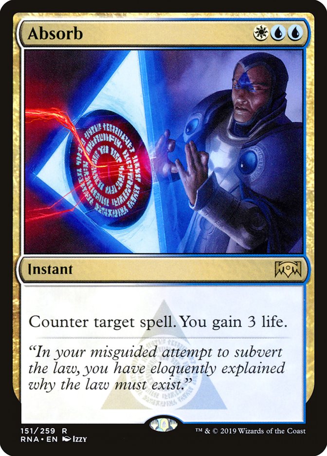 Absorb - [Foil] Ravnica Allegiance (RNA)