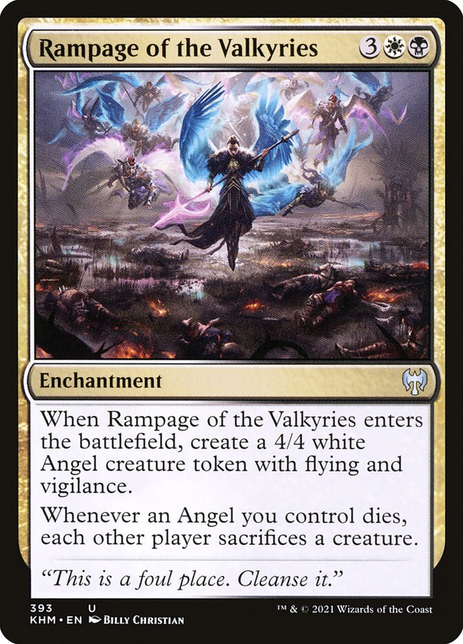 Rampage of the Valkyries - [Foil] Kaldheim (KHM)