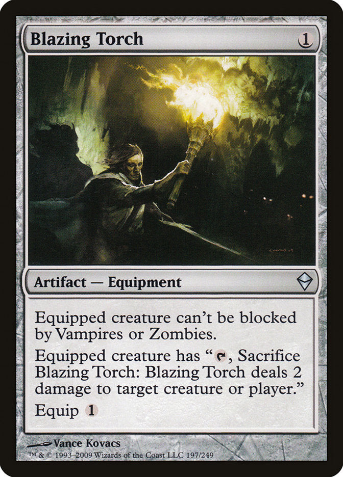 Blazing Torch - [Foil] Zendikar (ZEN)