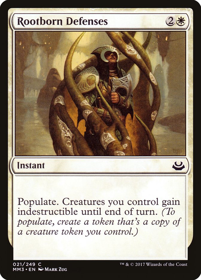 Rootborn Defenses - Modern Masters 2017 (MM3)
