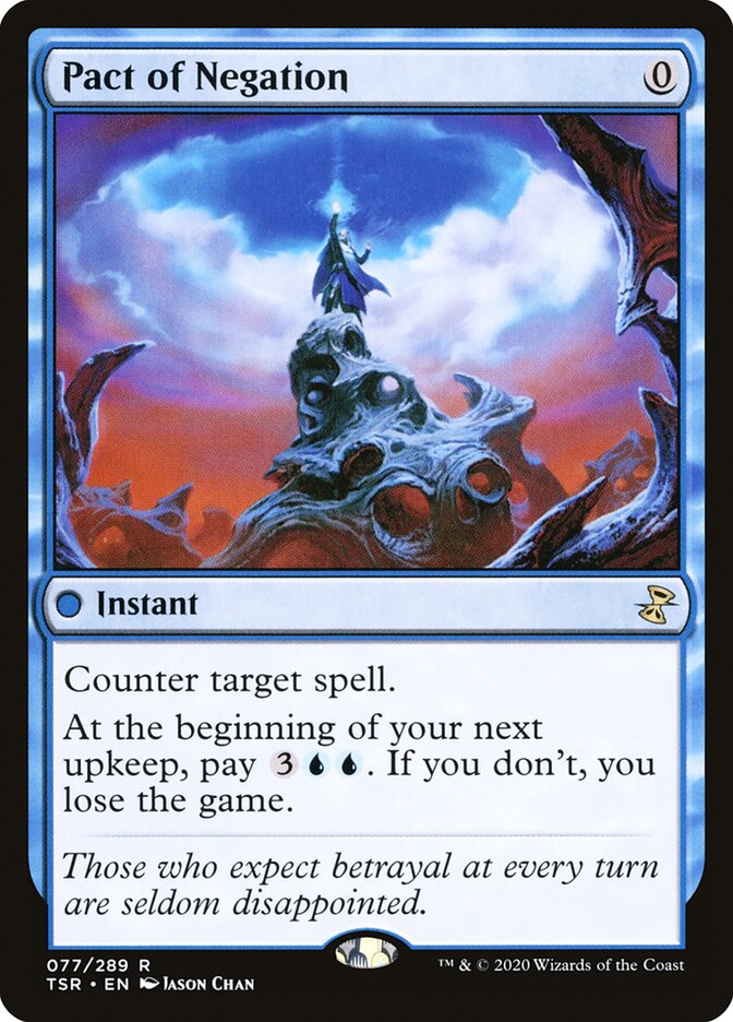 Pact of Negation - [Foil] Time Spiral Remastered (TSR)