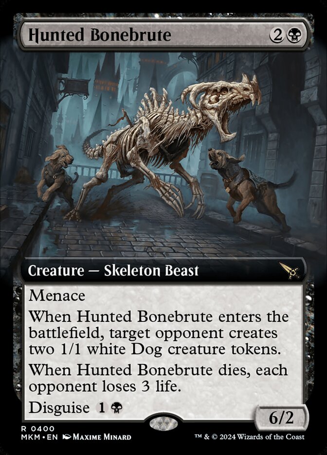 Hunted Bonebrute - [Extended Art] Murders at Karlov Manor (MKM)