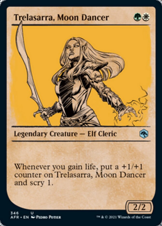 Trelasarra, Moon Dancer - [Foil, Showcase] Adventures in the Forgotten Realms (AFR)