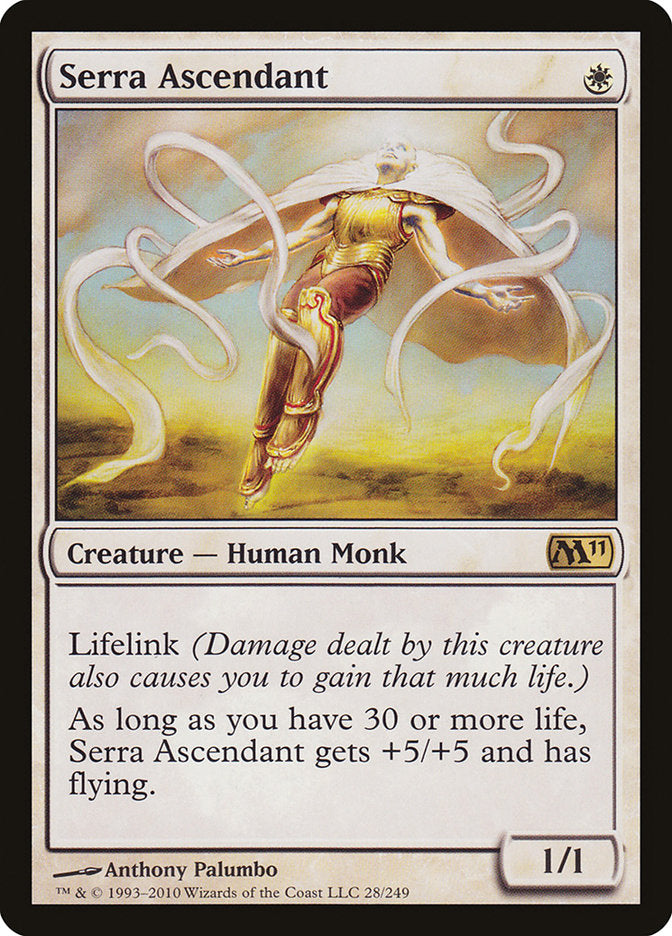 Serra Ascendant - [Foil] Magic 2011 (M11)