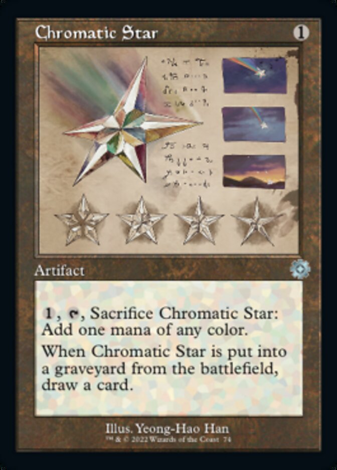Chromatic Star - [Foil, Schematic] The Brothers' War Retro Artifacts (BRR)