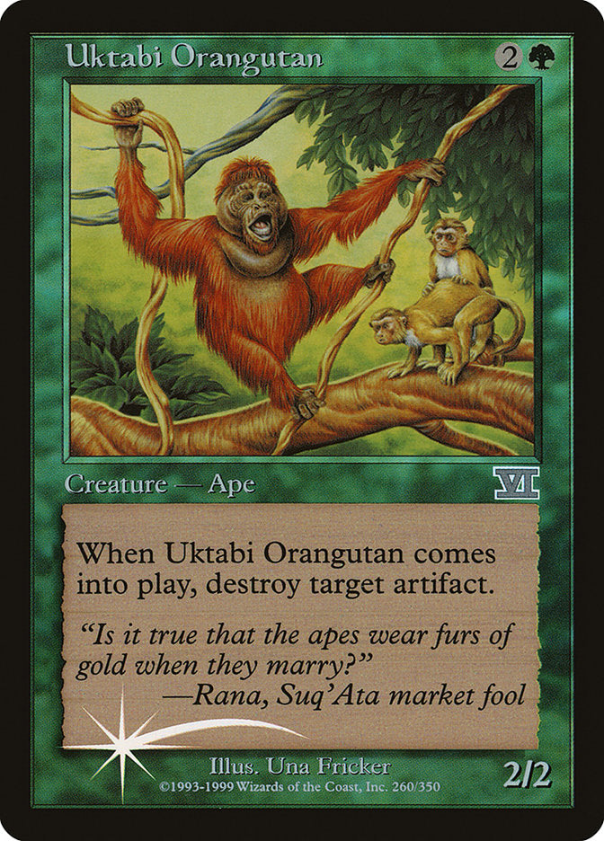 Uktabi Orangutan - [Foil, Retro Frame] Arena League 2000 (PAL00)