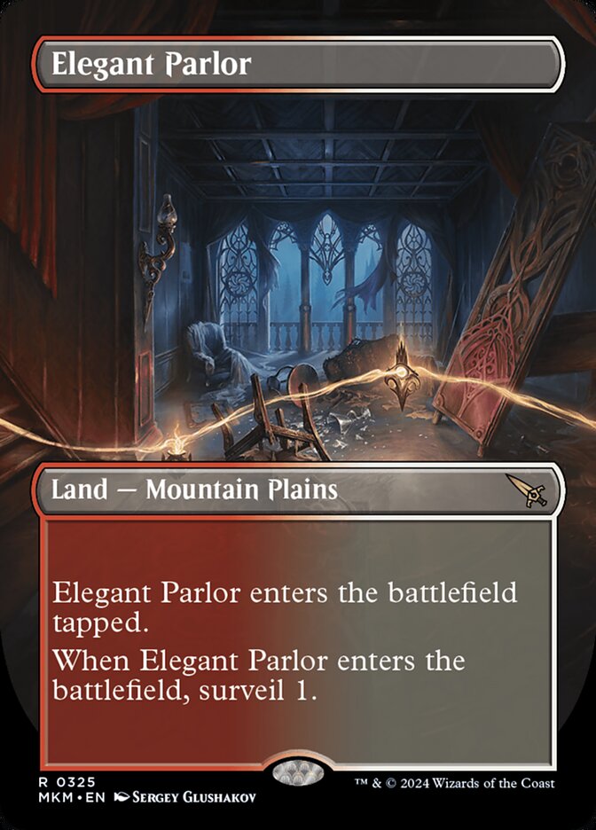 Elegant Parlor - [Foil, Borderless] Murders at Karlov Manor (MKM)