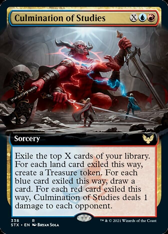 Culmination of Studies - [Foil, Extended Art] Strixhaven: School of Mages (STX)