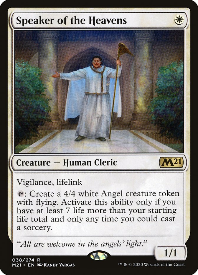 Speaker of the Heavens - [Foil] Core Set 2021 (M21)