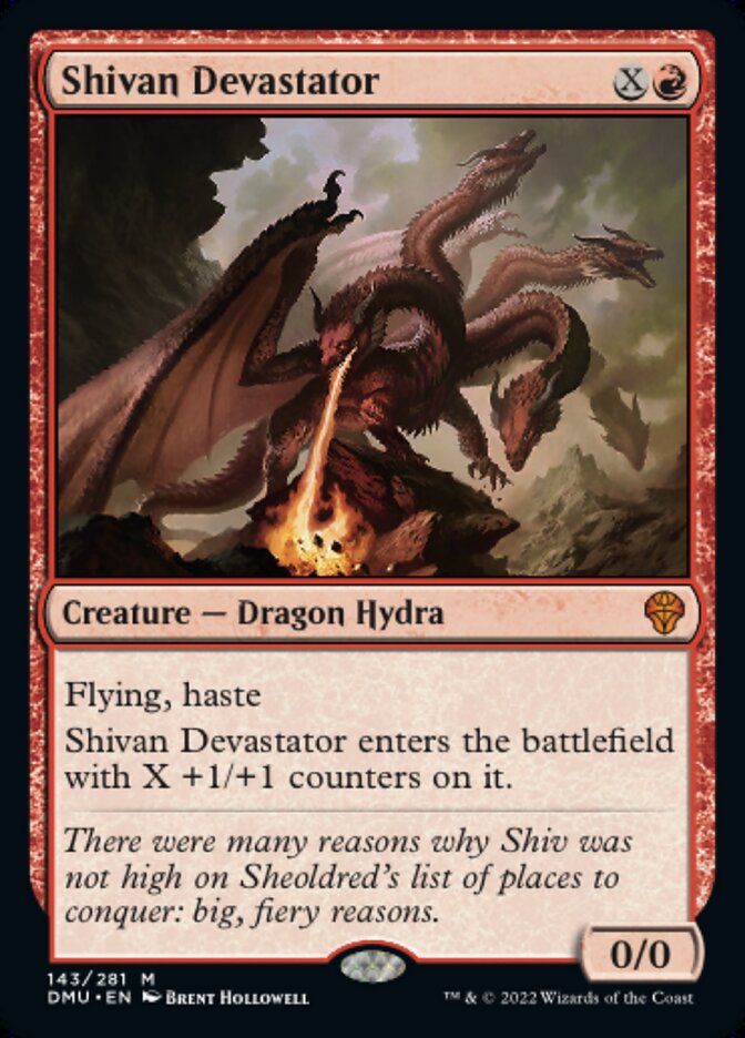 Shivan Devastator - Dominaria United (DMU)