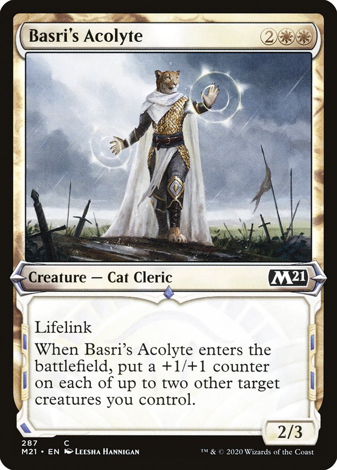 Basri's Acolyte - [Foil, Showcase] Core Set 2021 (M21)