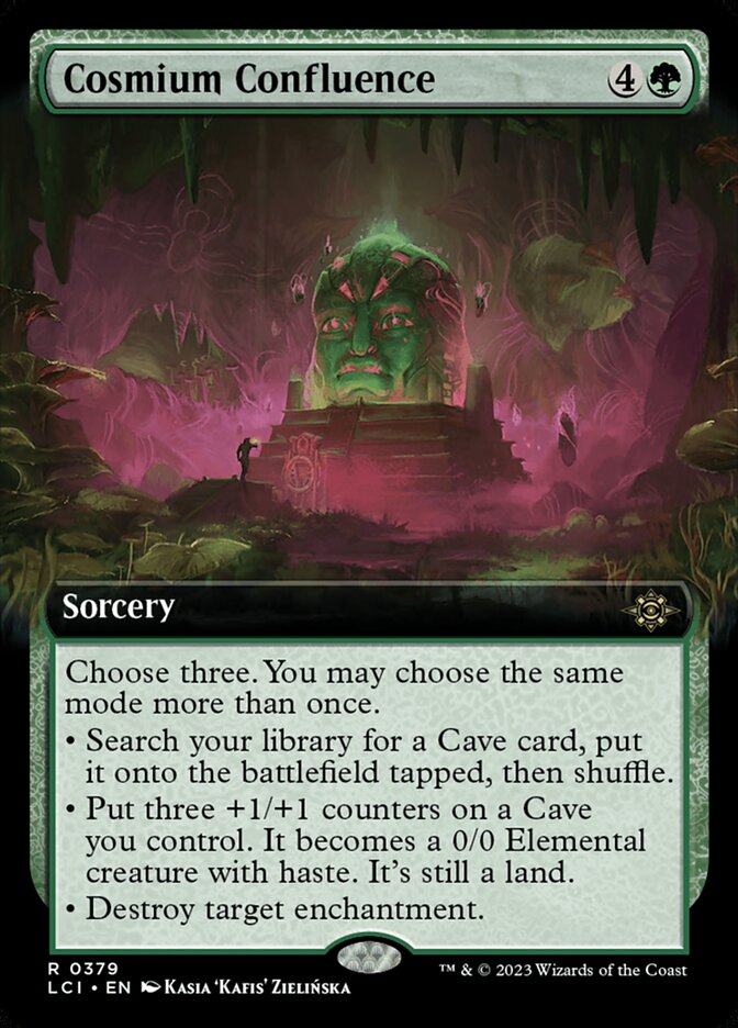 Cosmium Confluence - [Foil, Extended Art] The Lost Caverns of Ixalan (LCI)