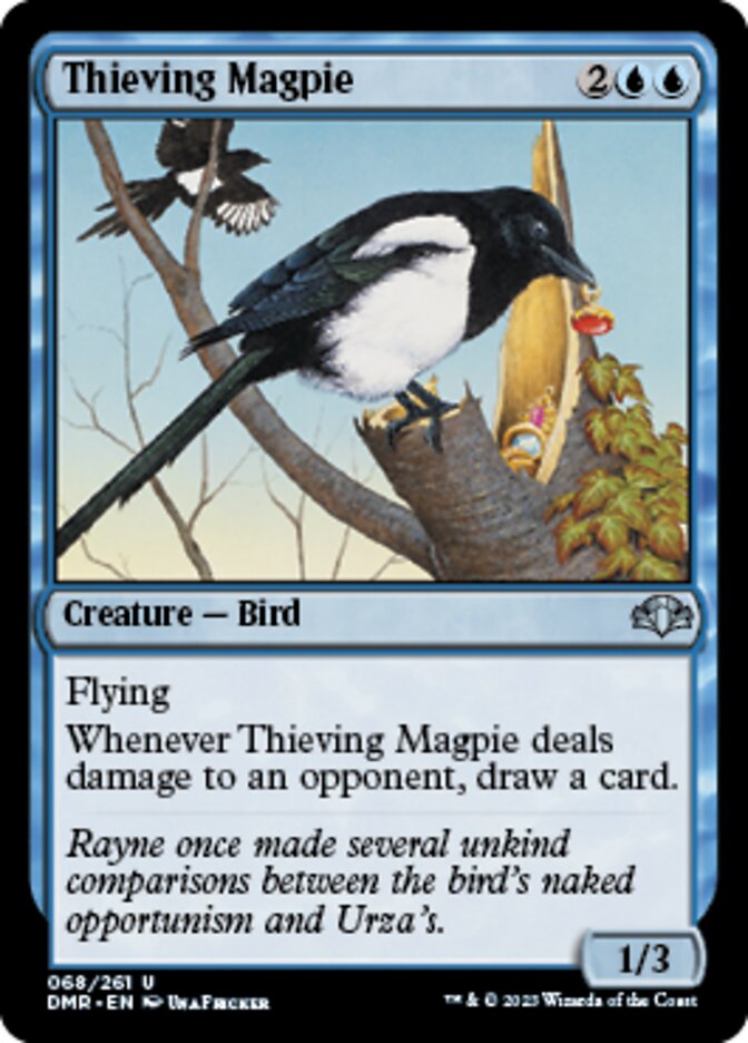 Thieving Magpie - [Foil] Dominaria Remastered (DMR)