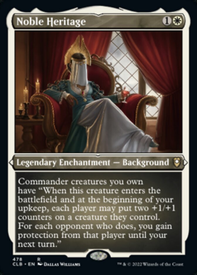 Noble Heritage - [Etched Foil] Commander Legends: Battle for Baldur's Gate (CLB)