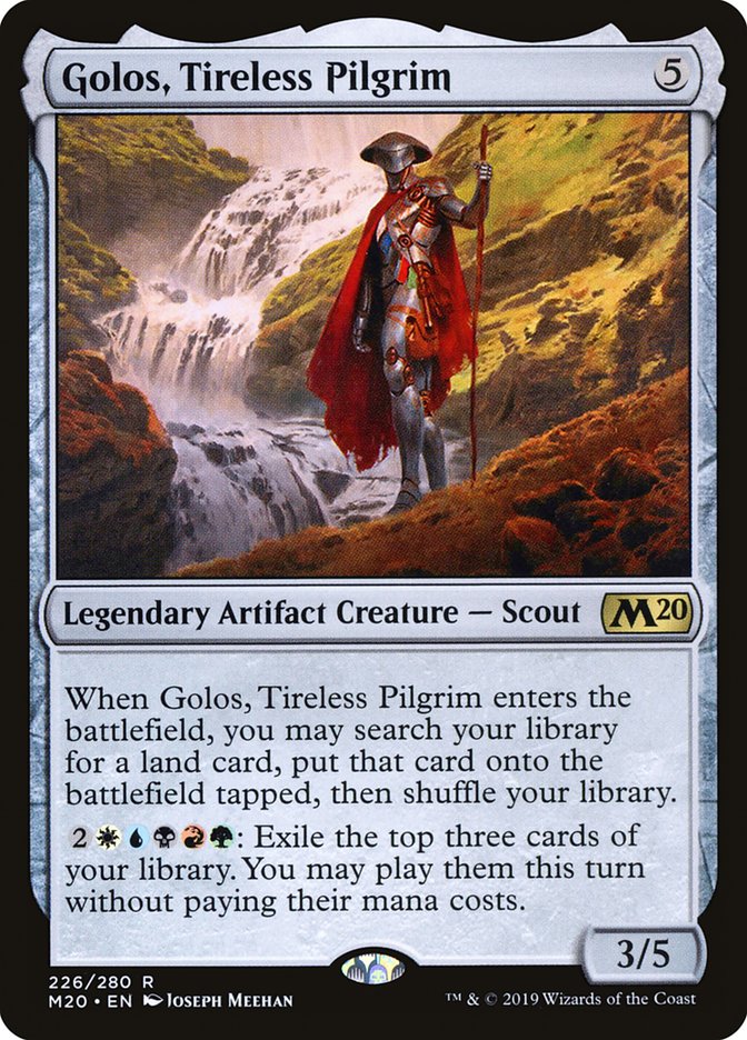 Golos, Tireless Pilgrim - [Foil] Core Set 2020 (M20)