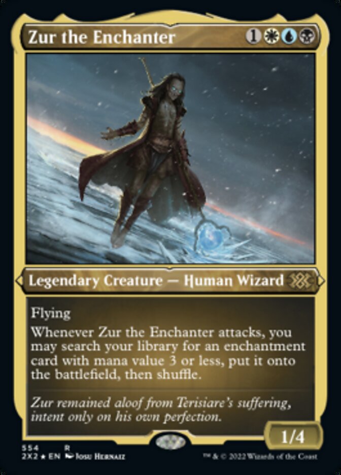 Zur the Enchanter - [Etched Foil] Double Masters 2022 (2X2)