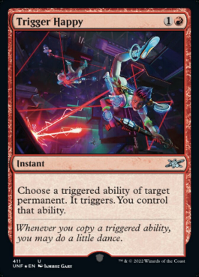 Trigger Happy - [Galaxy Foil] Unfinity (UNF)