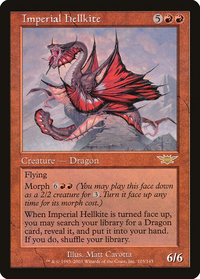 Imperial Hellkite - [Foil] Legions (LGN)