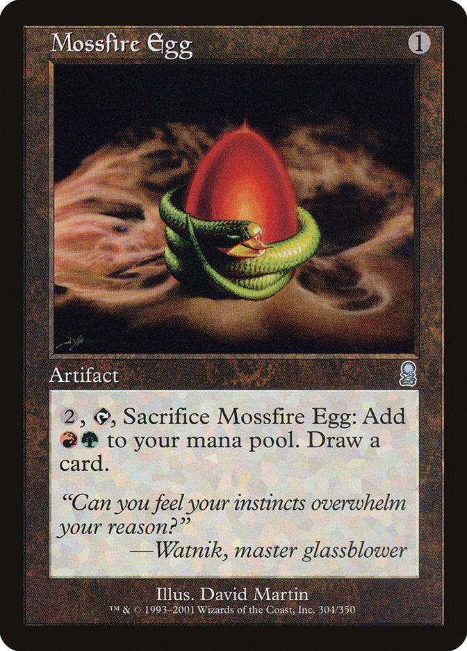 Mossfire Egg - [Retro Frame] Odyssey (ODY)