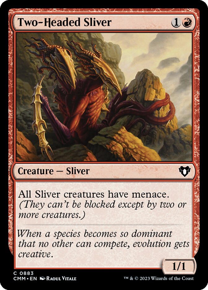 Two-Headed Sliver - Commander Masters (CMM)